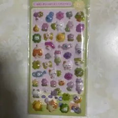 かわいいキャラクターシール プックリシール ドロップシール