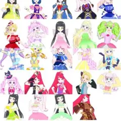 アイプリバース プリフォト星4,3フルコーデまとめ売り 2だん