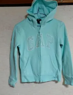 GAP 水色 フルジップパーカー Lサイズ
