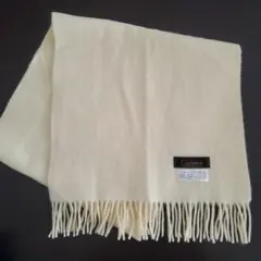 MITSUKOSHI SELECTION カシミヤ マフラー クリーム色