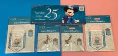 ディズニーシー　ジュビリー　ダッフィー＆シェリーメイ　リボン＆チャーム