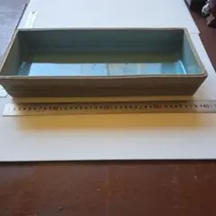 めだか展示用水盤❗️ 陶器 長角皿 盛り皿 鉢 ボウル 横幅72センチ