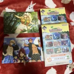 FGO 一番くじ イラストボード バーゲスト 円卓3騎士 2点セット