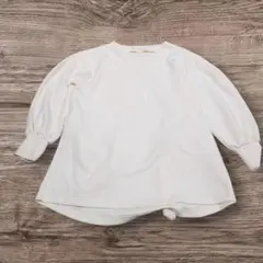 r.p.sのオフホワイト 長袖 トップス ウエストリボン付き　P109のサムネイル