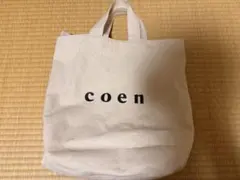 【coen】 2Way ロゴトートバッグのサムネイル