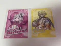 にじさんじ デコラ おりコウ 魔界ノりりむ 卯月コウ チェキ風カード