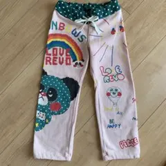 ラブレボリューション［男女兼用　綿100%キッズパンツ100cm］