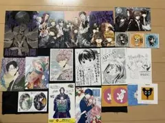 コミック特典 イラストカード イラストペーパー ステッカーシール まとめ売り