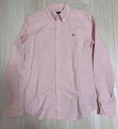 【ラルフローレン】　レディースストライプシャツ　M