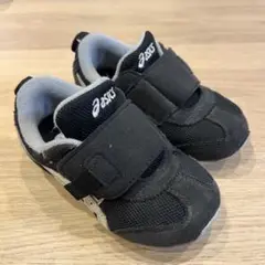 asics ベビーシューズ ブラック アイダホ スクスク 15.0 cm