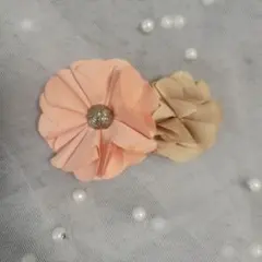 新品未使用！ フラワーモチーフヘアピン