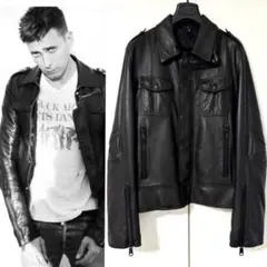 Hedi Slimane AW06 L Zip Leather Jacketのサムネイル