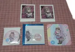 ダンガンロンパ 入間美兎 アクリルブロック 缶バッジ など 4点セット