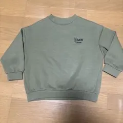 1MW by SOPH. トレーナー 110サイズ オリーブグリーン