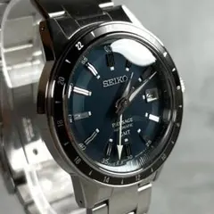 【稼働/付属品】SEIKO PRESAGE GMT 手巻き プレサージュ メンズ