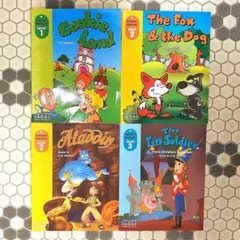 ●わかりやすい物語 英語絵本 level1～3 計4冊のサムネイル