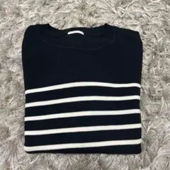 GU ボーダーニット