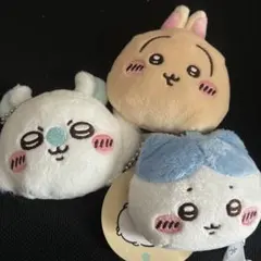 ちいかわ　マスコットミラー　モモンガ　うさぎ　ハチワレ