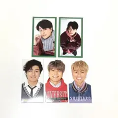 森本慎太郎　デタカ・厚紙　5枚セット