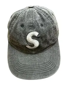 SUPREME キャップ ブラック