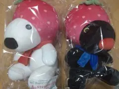 キャラ福くじ リサとガスパール もちもちBIGぬいぐるみ リサ＆ガスパール