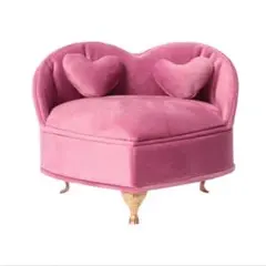 フライングタイガー　ハートのソファ型ジュエリーボックス