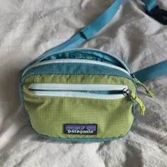 patagonia ボディバッグ グリーン/ブルー