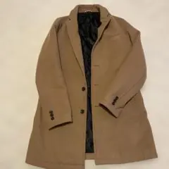 BEAMS HEART ブラウン チェスターコート　メンズコート