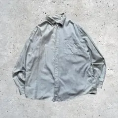 【90s】OLD UNIQLO長袖チェックシャツ　レギュラー古着