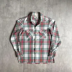 【70s VAN JAC】ネルシャツ　チェック　好配色　白タグ　vintageのサムネイル