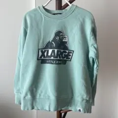 XLARGE KIDS ミントグリーン トレーナー