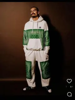 XL★Supreme The North Face Bandana Hooded