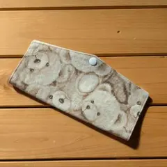 57☆ハンドメイド♪マスクケース(モカ)