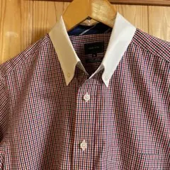 MALE & Co. チェックシャツ 長袖 Mサイズ　7部丈のサムネイル