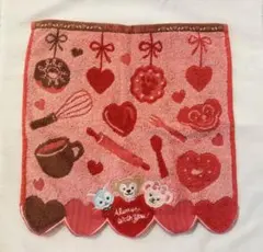 未使用 ダッフィー、シェリーメイ、ジェラトーニ ハンドタオル