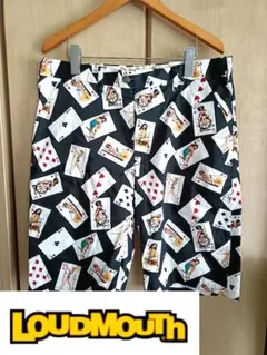 【ラウドマウス】ゴルフハーフパンツ トランプ柄のサムネイル
