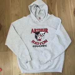90s Fruit of the Loom カレッジプリントパーカー