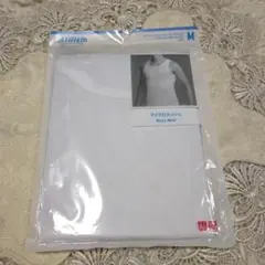 ユニクロ エアリズム マイクロメッシュ タンクトップ M メンズ ホワイト