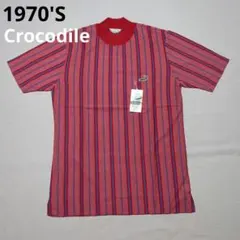 【70s】クロコダイル サマーセーター M 未使用【希少】のサムネイル