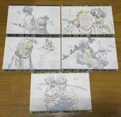 鬼滅の刃 DINING 柱稽古　お楽しみくじ ポストカード　実弥　伊黒　無限城