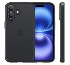 NIMASO iPhone 16 用 ケース ブラック