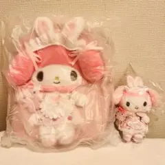 マイメロディ マスコットホルダーアップリケショルダー キャラクター