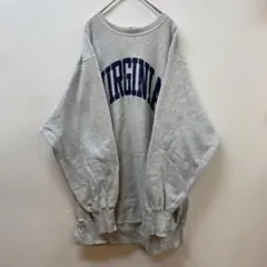 90s刺繍タグchampion ReverseWeave カレッジロゴスウェット