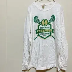 COMFORT COLORS【S】長袖カットソー 白 ロンT