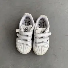 adidas スーパースター ベルクロ ホワイト