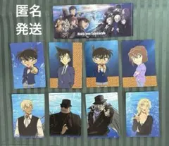 名探偵コナン　非売品　グリコ　ミニクリアファイル　ALMONDPEAK カード