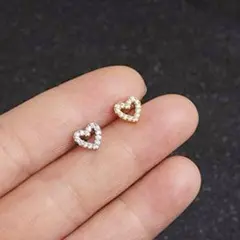 SALE中◇ミニハートピアス◇片耳用