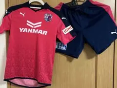 セレッソ大阪　ユニフォーム上下セット 長袖インナー上下、ハーフパンツインナー付き