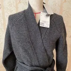 タグ付き新品未使用　レディースロングカーディガン　グレー