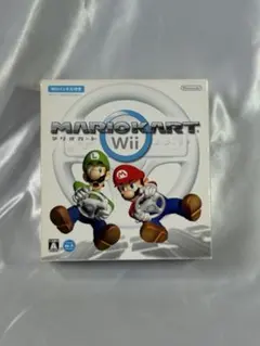 Wii専用ソフト　マリオカートWii＋Wiiハンドル